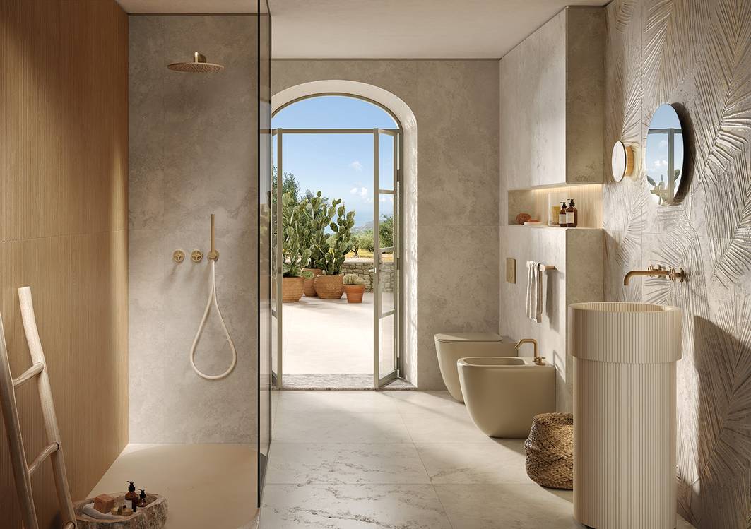 fTGA Vento del Sud Tortora Macromosaico Matt R9 30x30 FAP Ceramiche