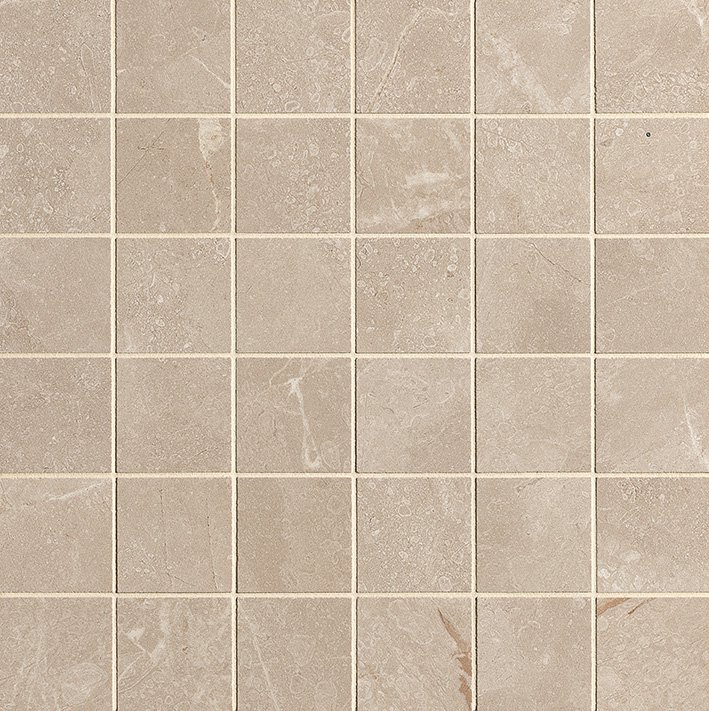 fQXG Roma Stone Pietra Beige Macromosaico Satin 30x30 FAP Ceramiche