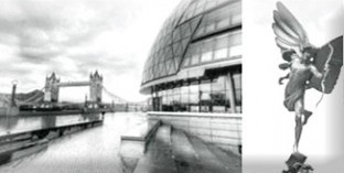 Monocolor Composicion London Calling A 15х22.5 Absolut Keramika