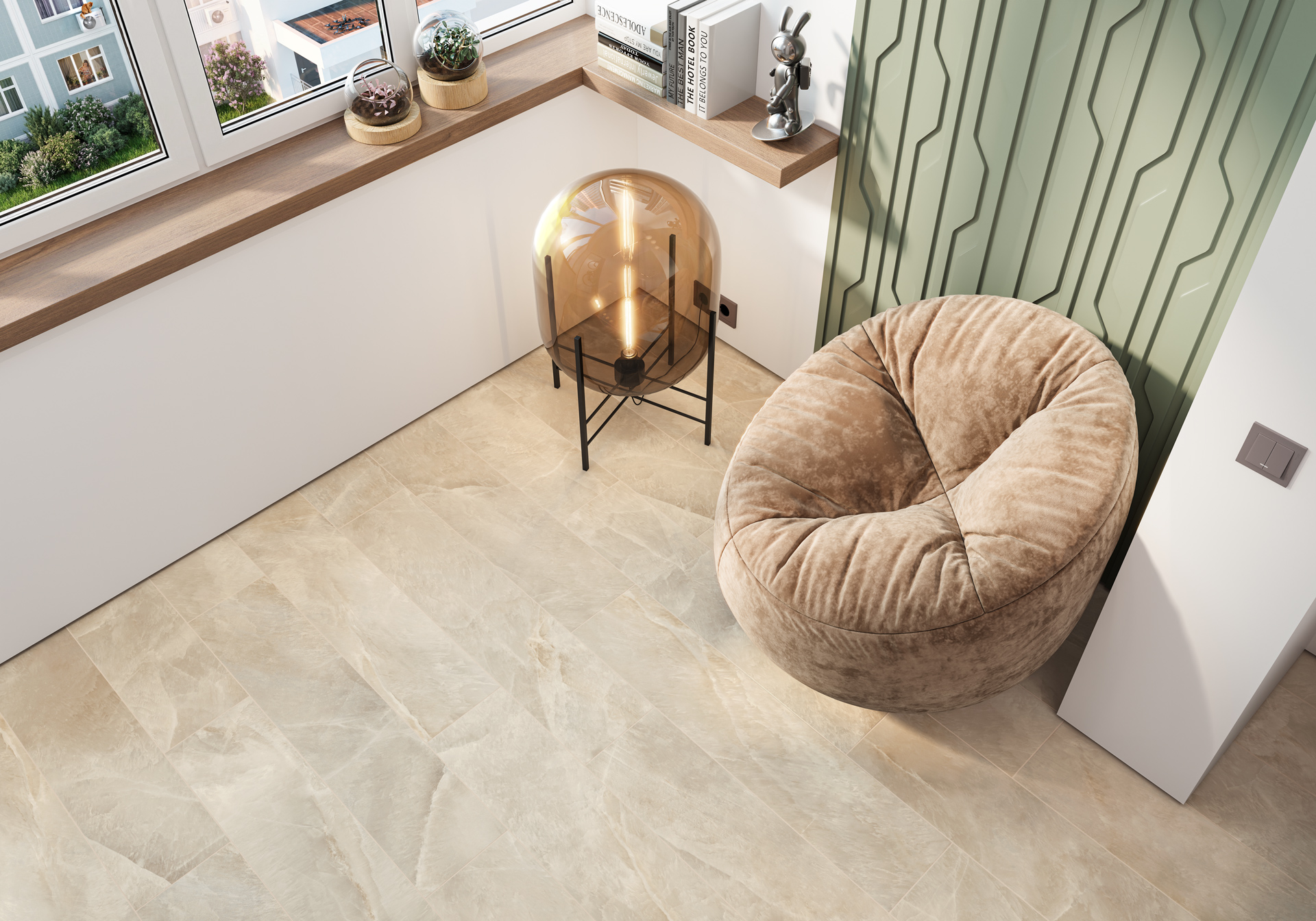 GFA2090SEL70R Seline матовый карвинг 200x900x7 Alma Ceramica (Уралкерамика) фото 19