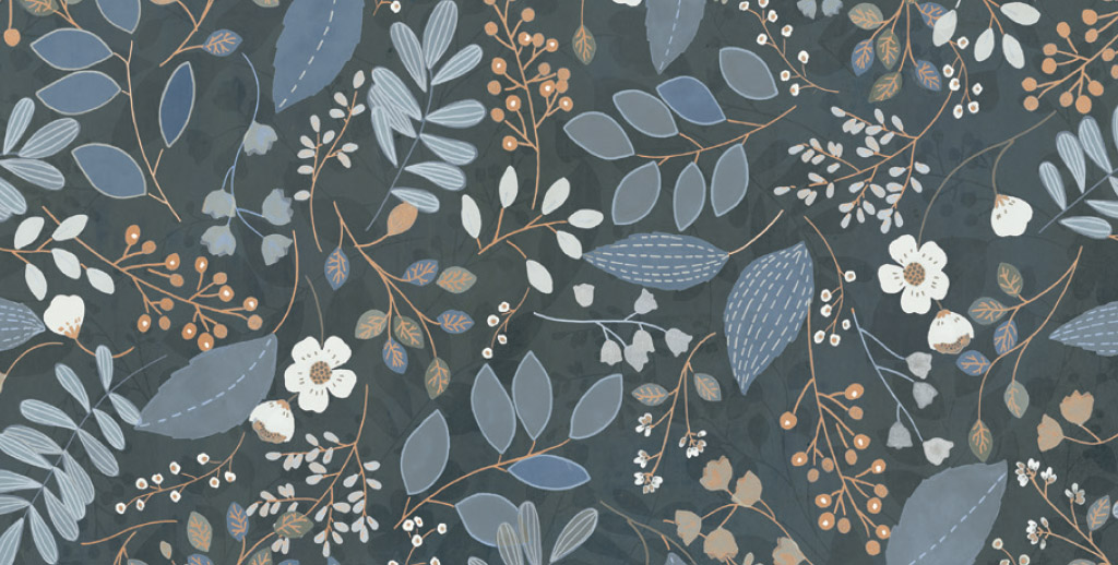Touch Evo Dec.Charme Blue Rett 60x120 La Fenice