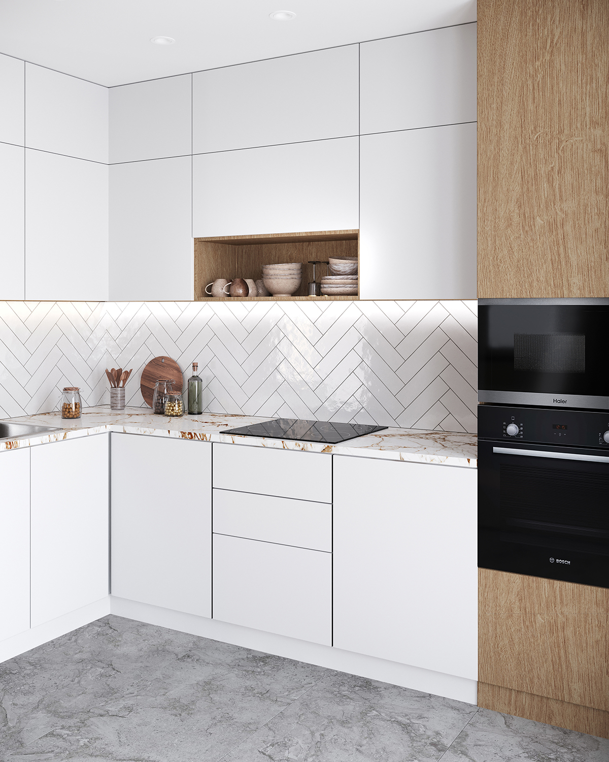 Liguria Grey 7.5x30 Decocer
