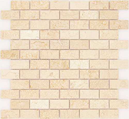 Pietrine Botticino POL 2.3x4.8 29.8x29.8 Caramelle Mosaic