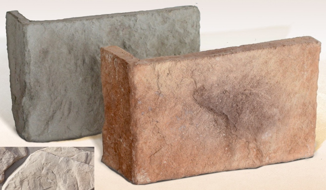 Дакота 00-19 угловая 50-250х50-180х20-50 (вариативный размер) Ecostone