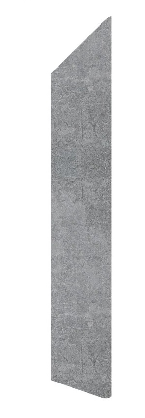 Плинтус ступени правый Urban 381 Iron R9 175х423х7,5 Kerastep