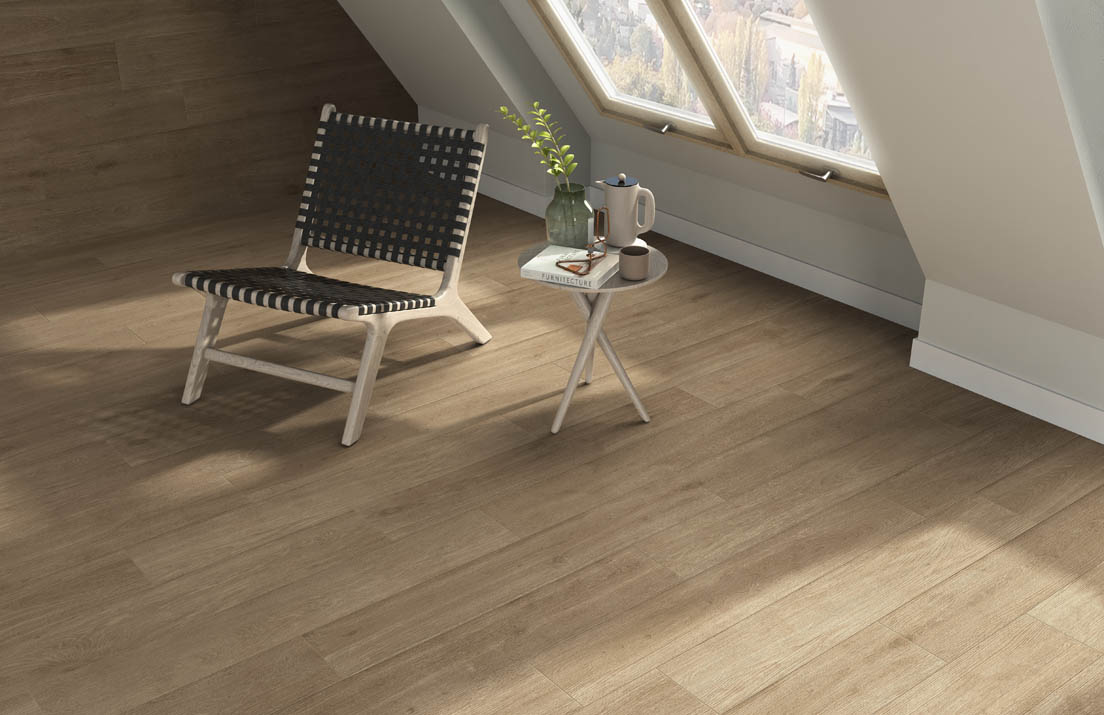 HARDWOOD GRIS rect. 16.5x100 Emigres