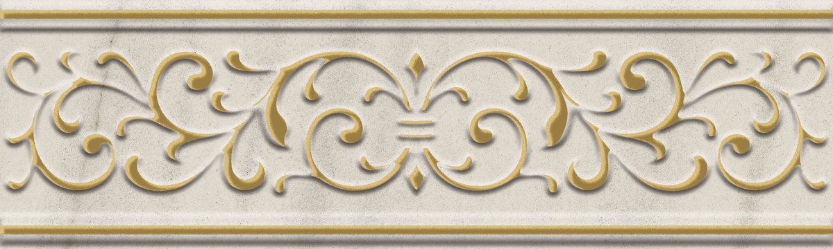 600090000446 Charme Extra Lasa Listello Empire 7,2x25 Italon