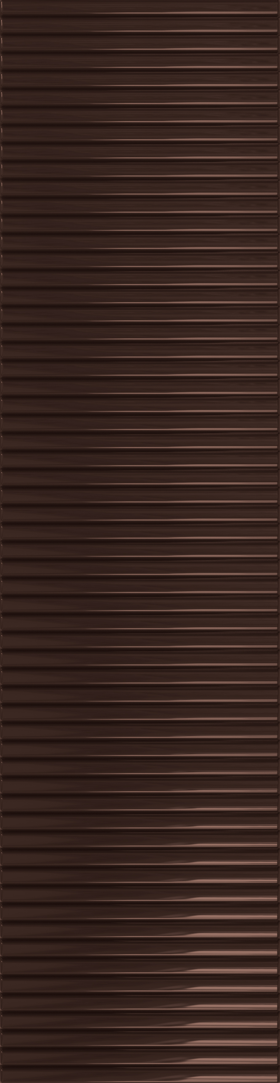 Groove Brown 1 Gloss STR 29.8x7.8x1 Tubadzin