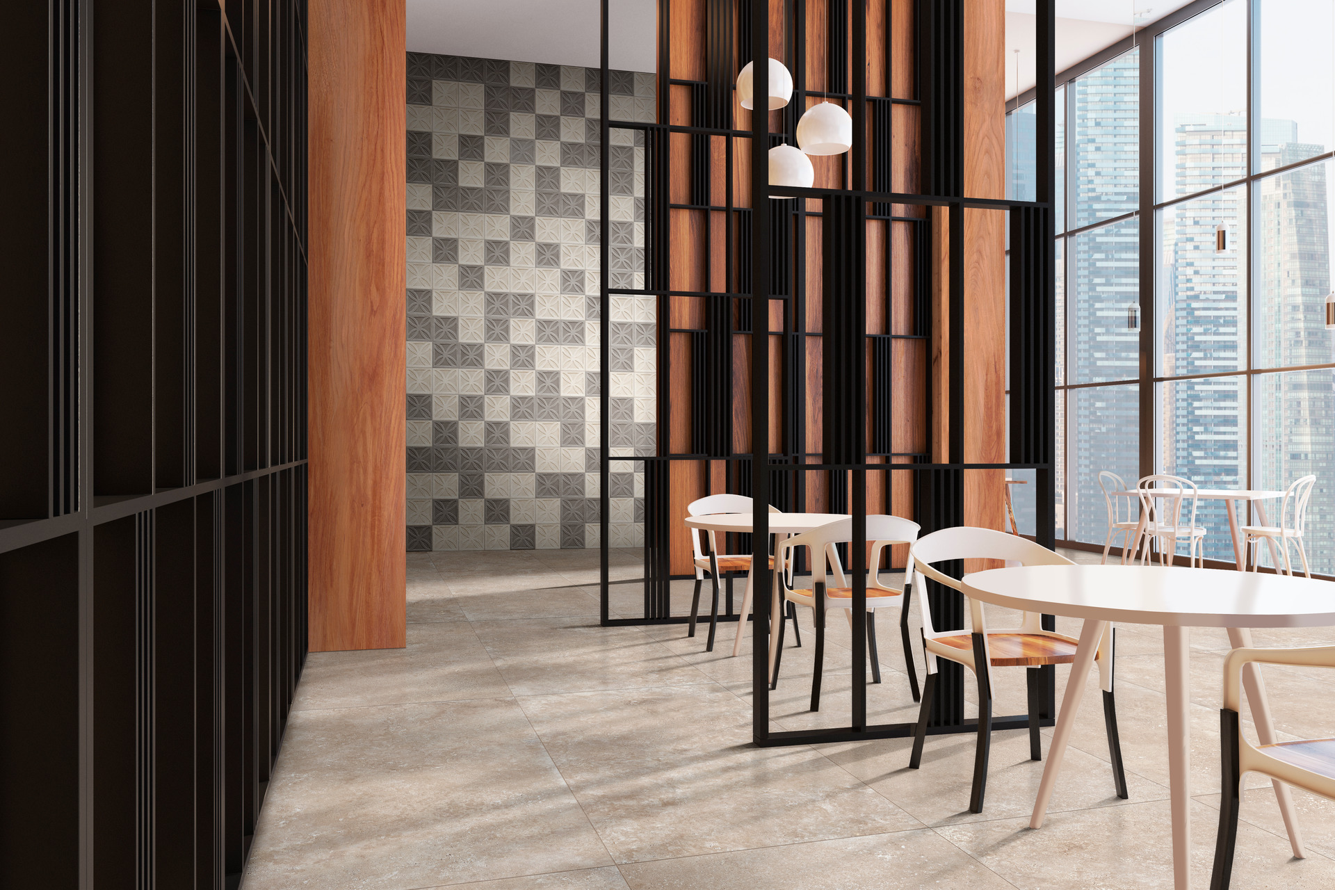 RCA7 Realstone Travertino Vein Bianco Rett 60x120 Ragno Marazzi