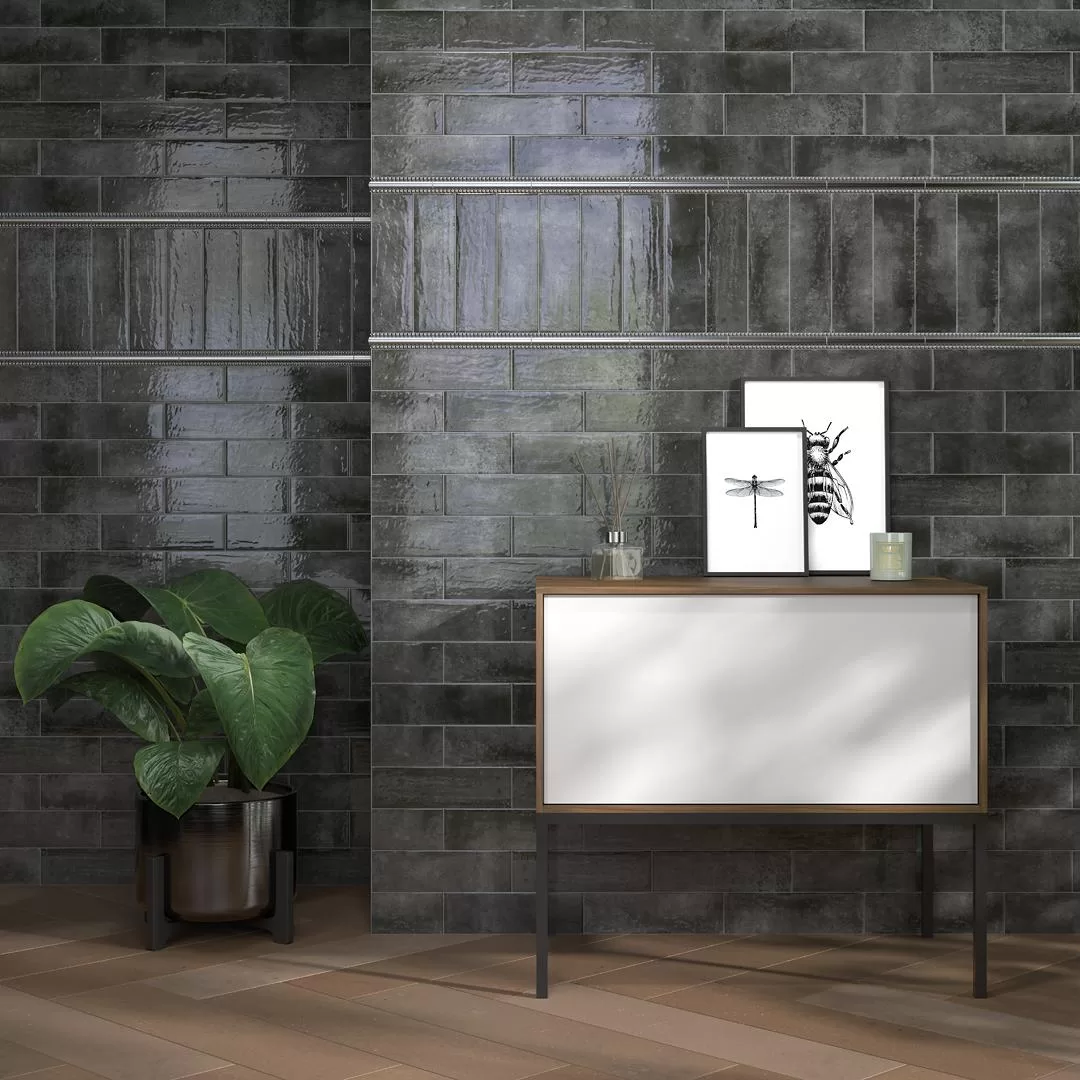 9042 Тракай коричневый темный глянцевый 8.5x28.5 Kerama Marazzi фото 17