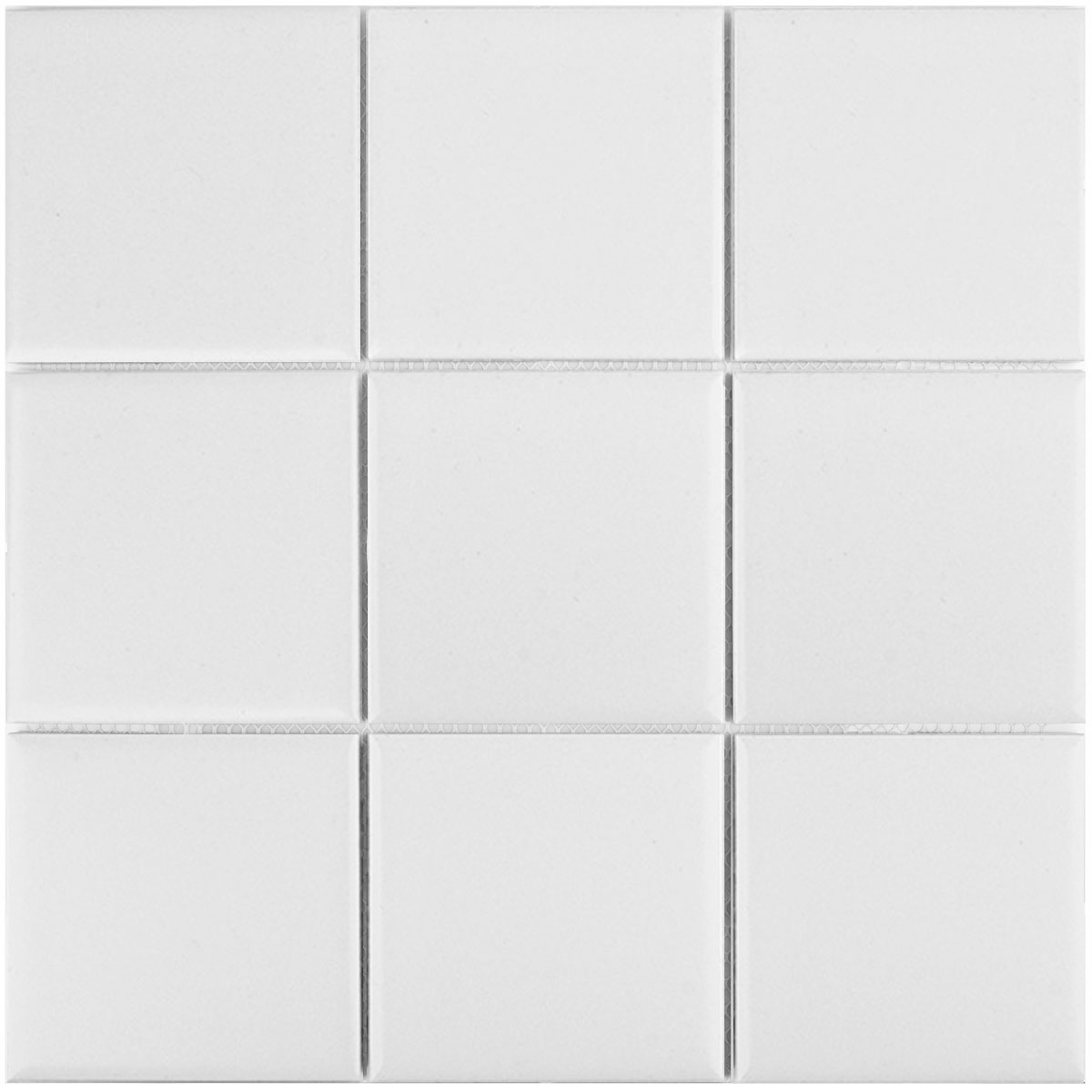 MH33900 White Matt 97x97 300х300х6 StarMosaic