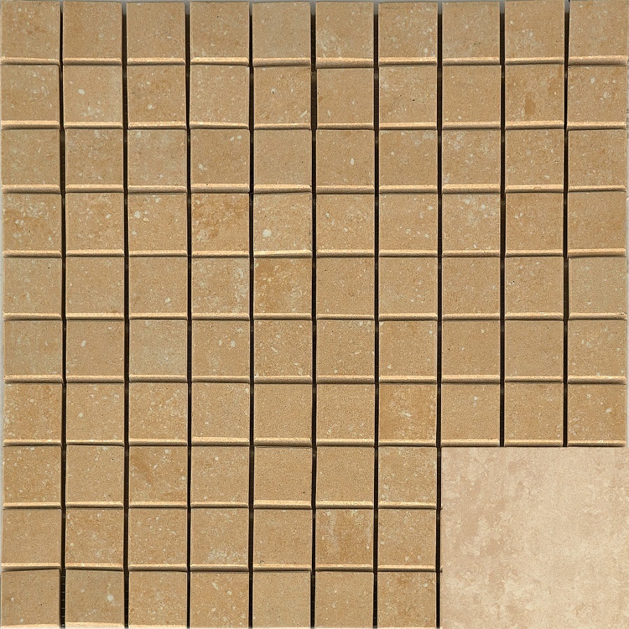 Marte Levigato Palissandro Mosaico Su Rete 2.5x2.5 30x30 Casalgrande Padana