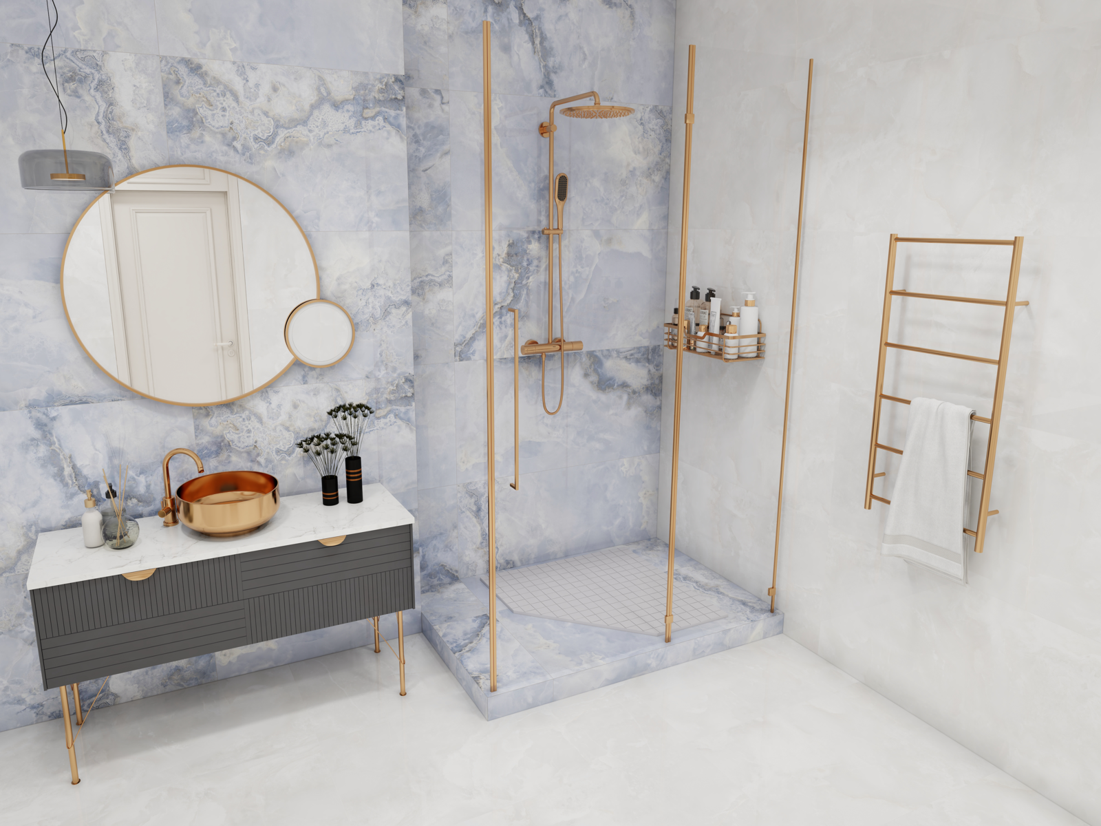 Onyx Sea Blue Colortile