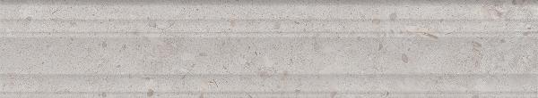 BLF010R Бордюр Риккарди серый светлый матовый структура обрезной 40x7,3 Kerama Marazzi