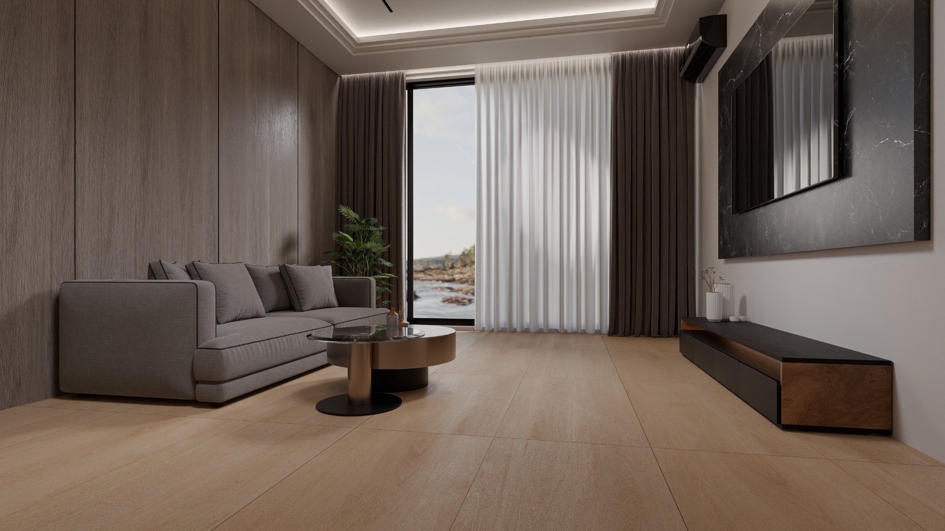 PT12F7040 Albero Grey Matt 1200х600х9 Protiles
