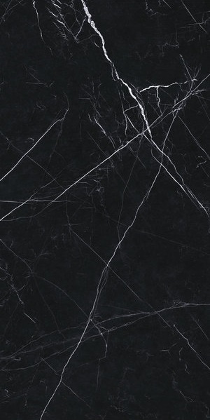 PL612547 Nero Marquine Lucidato 120x60 Ariostea