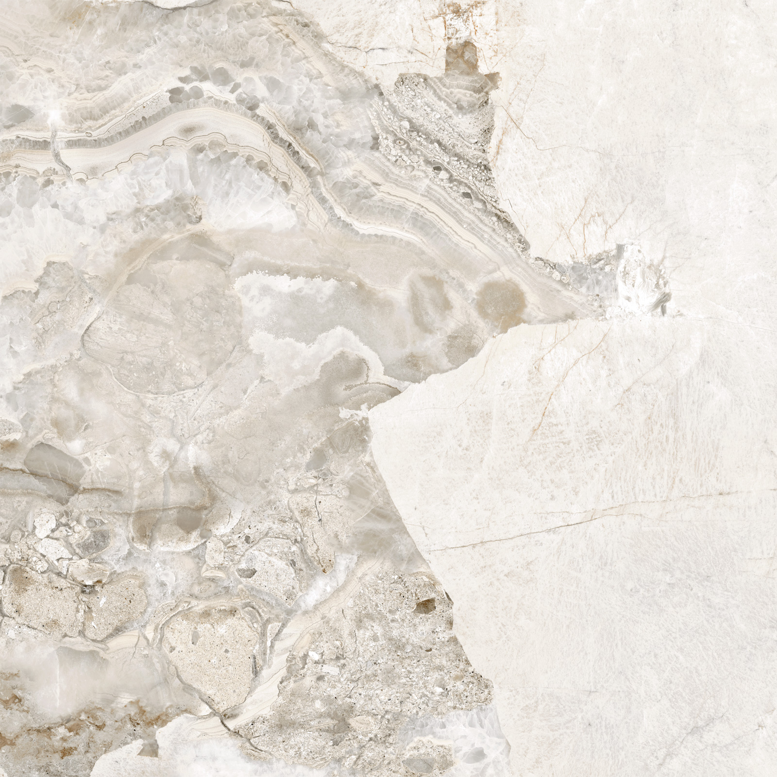 D60256М Seashell матовый 600x600x9.5 New Trend