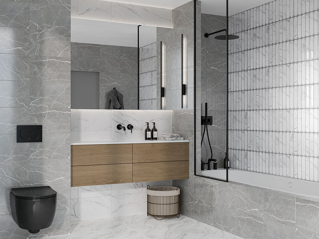 010100001582 Арко белый низ 03 25х40 Gracia Ceramica фото 5