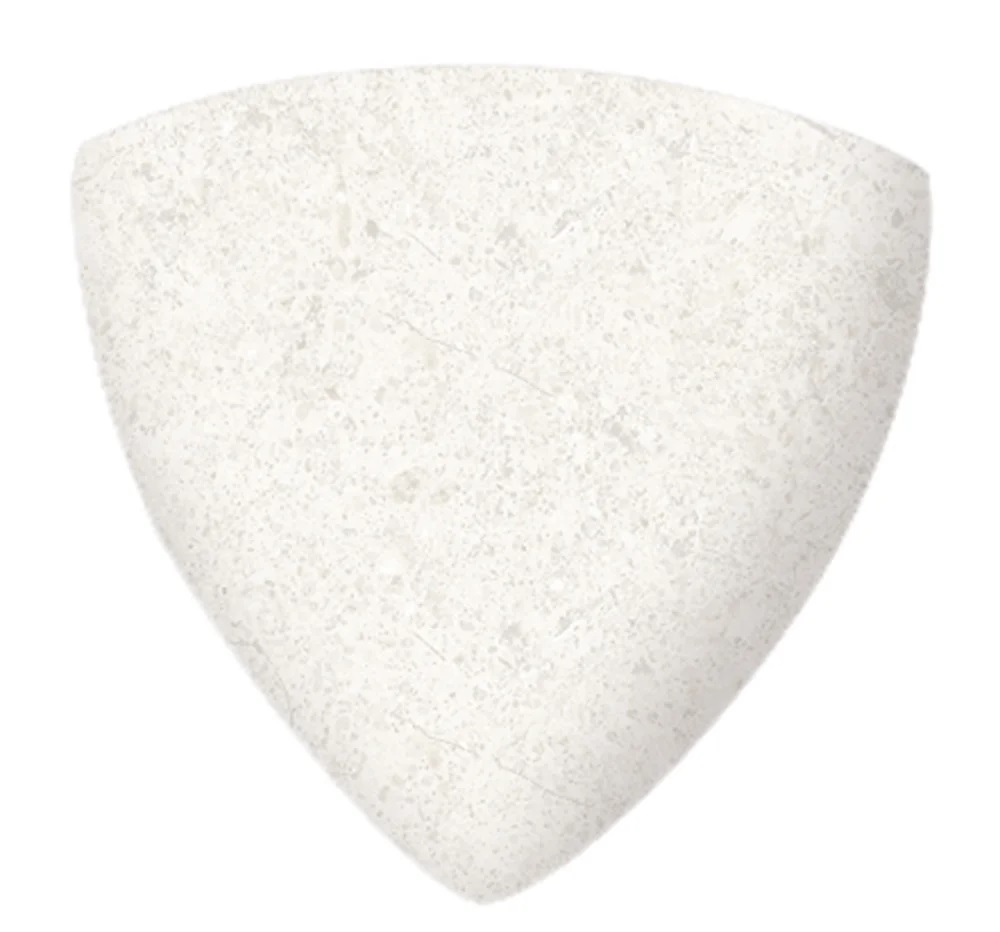 Планка радиальная внешний угол Stone 531 White R9 77х77х10 Kerastep