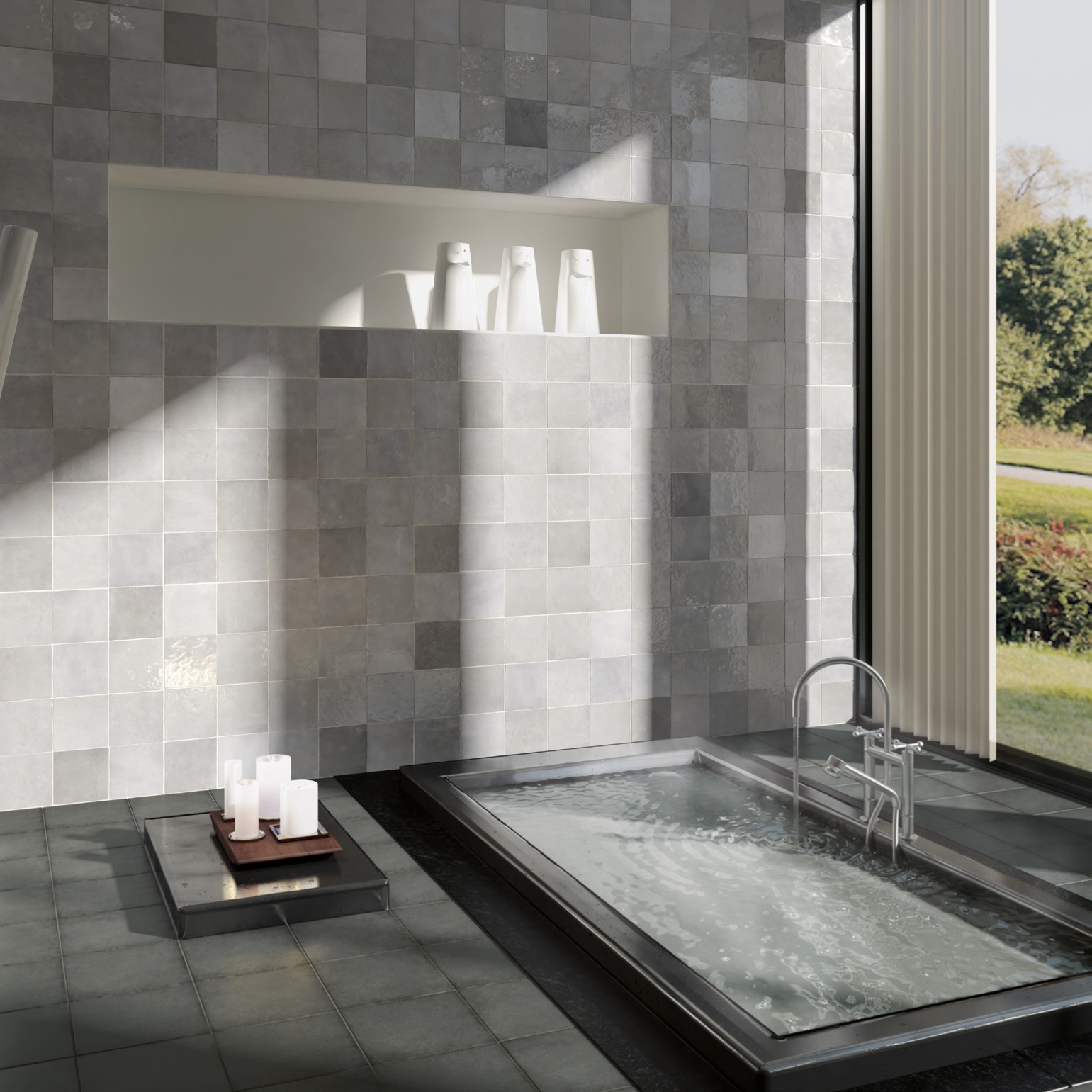 24457 Artisan Burgundy 13,2х13,2 EQUIPE фото 8