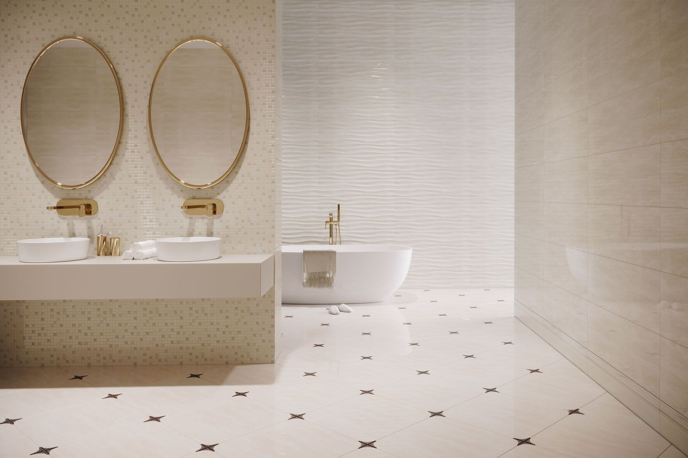 134 Lia Beige 60x60 Eurotile Ceramica фото 6
