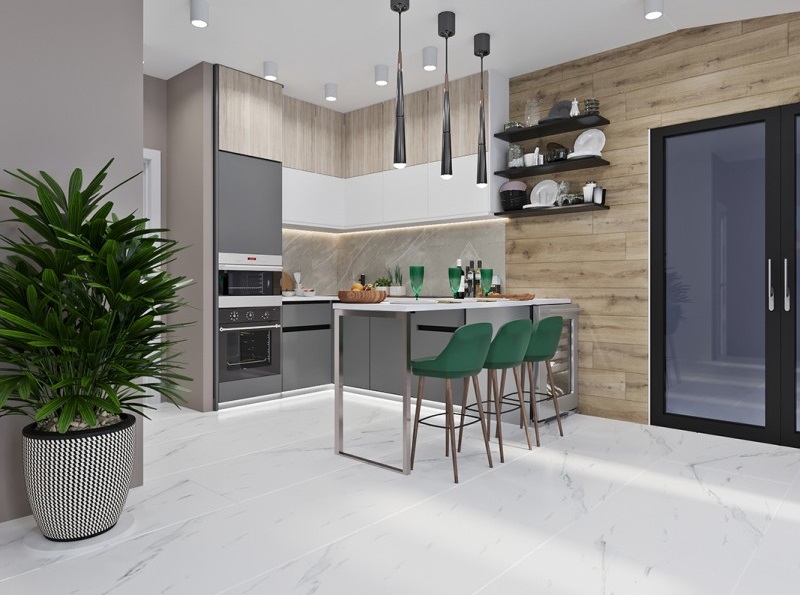 3099 Marmo Calacatta Grande White Polished 60*120 Graniser