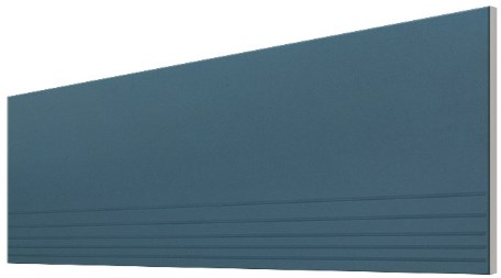 UF038 (сапфир моноколор) ступень матовая 120х29,5  Уральский Гранит