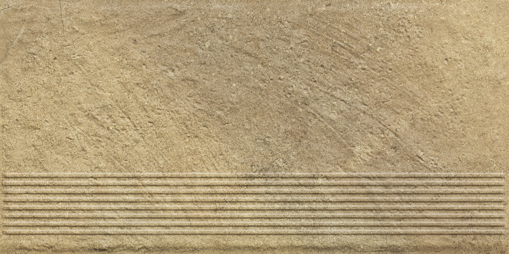 Eremite Beige Stopnica Prosta Struktura Mat B1a 30x60 Paradyz