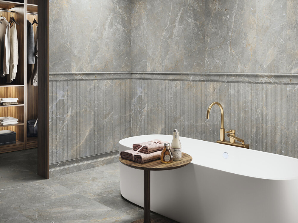 A040282 Zocalo Augustus Pearl 15.8x30 Ape Ceramica