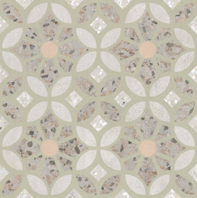 K949796LPR01VTE0 Beton-Terrazzo Декор Пэчворк 7ЛПР 60x60 Vitra