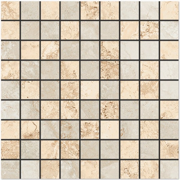 K-4001(4003)/SR/m01 Shakespeare LIGHT GREY(LIGHT BEIGE) 30x30 Kerranova