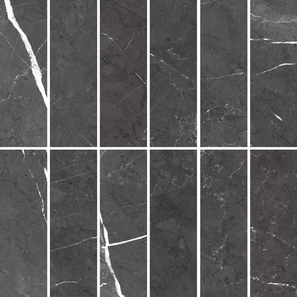 A16041 мозаика Royal stone черный 30x30 Cersanit