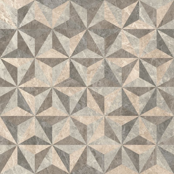 K951369LPR01VTE0 Marmostone Декор Микс Гео 7ЛПР 9мм 60x60 Vitra