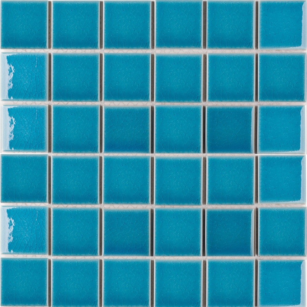 LWWB80082 Crackle Light Blue Glossy 4.8x4.8 30.6х30.6х6 StarMosaic