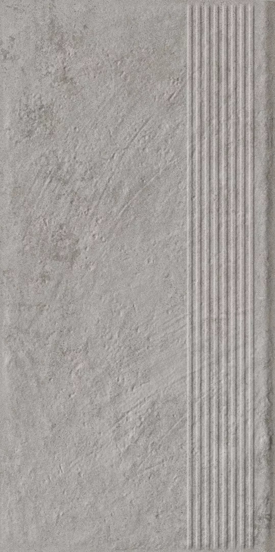 Carrizo Grey Stopnica Prosta Struktura Mat 30x60 Paradyz