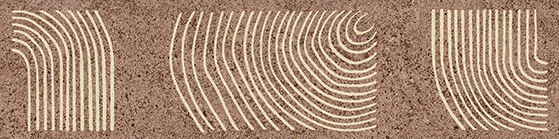 KMB2TGL006BR Бордюр Руссильон коричневый матовый обрезной 30x7,2x0,9 Kerama Marazzi