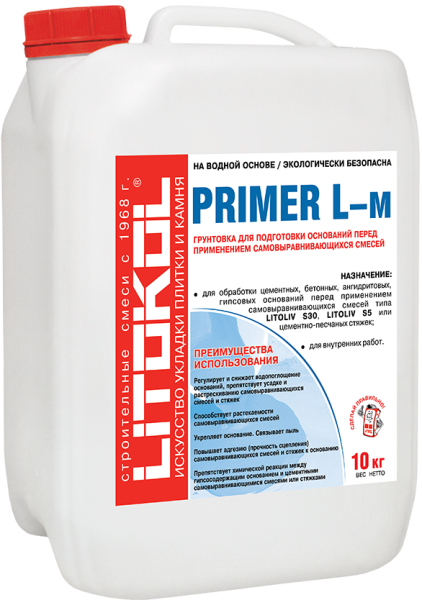 PRIMER L Белый 10кг LITOKOL