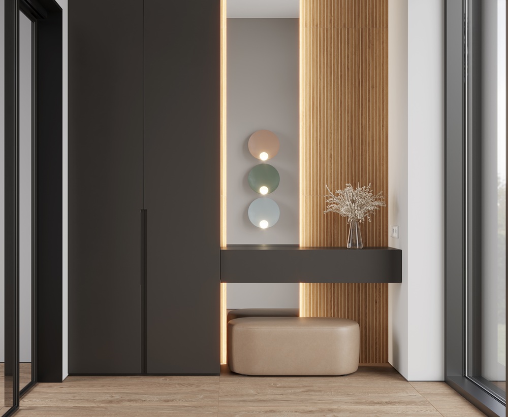 Wood Canarium Almond Stripes Laparet