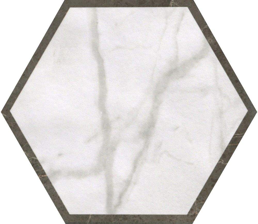 fLVE Roma Deco Esagono Calacata Imperiale 25х21,6 FAP Ceramiche