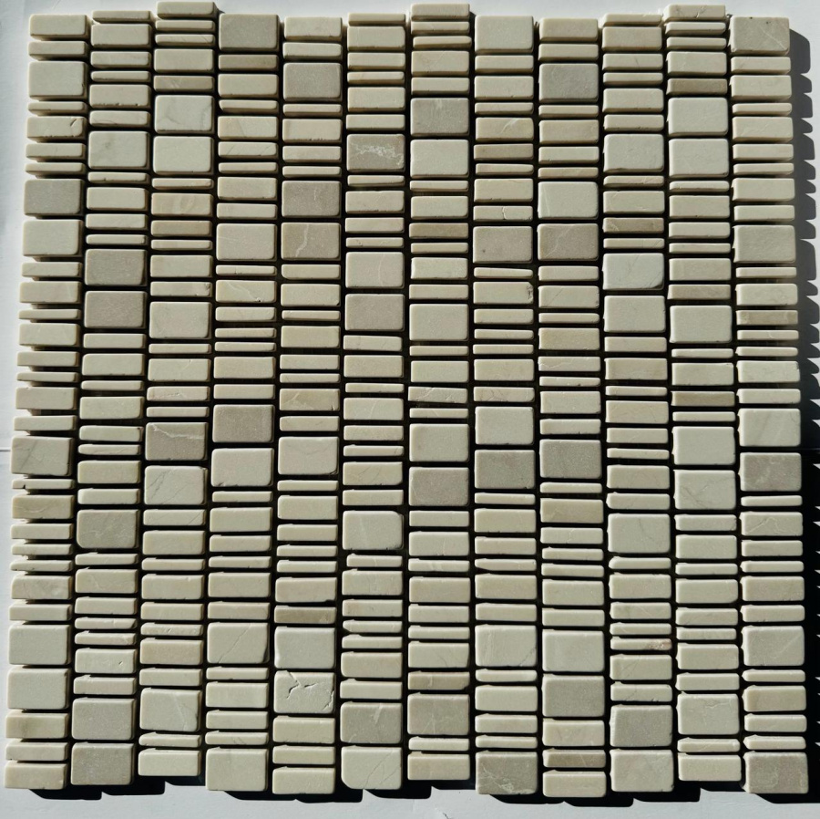 PIX318 Cream Nova матовая 310х307х6 Pixmosaic