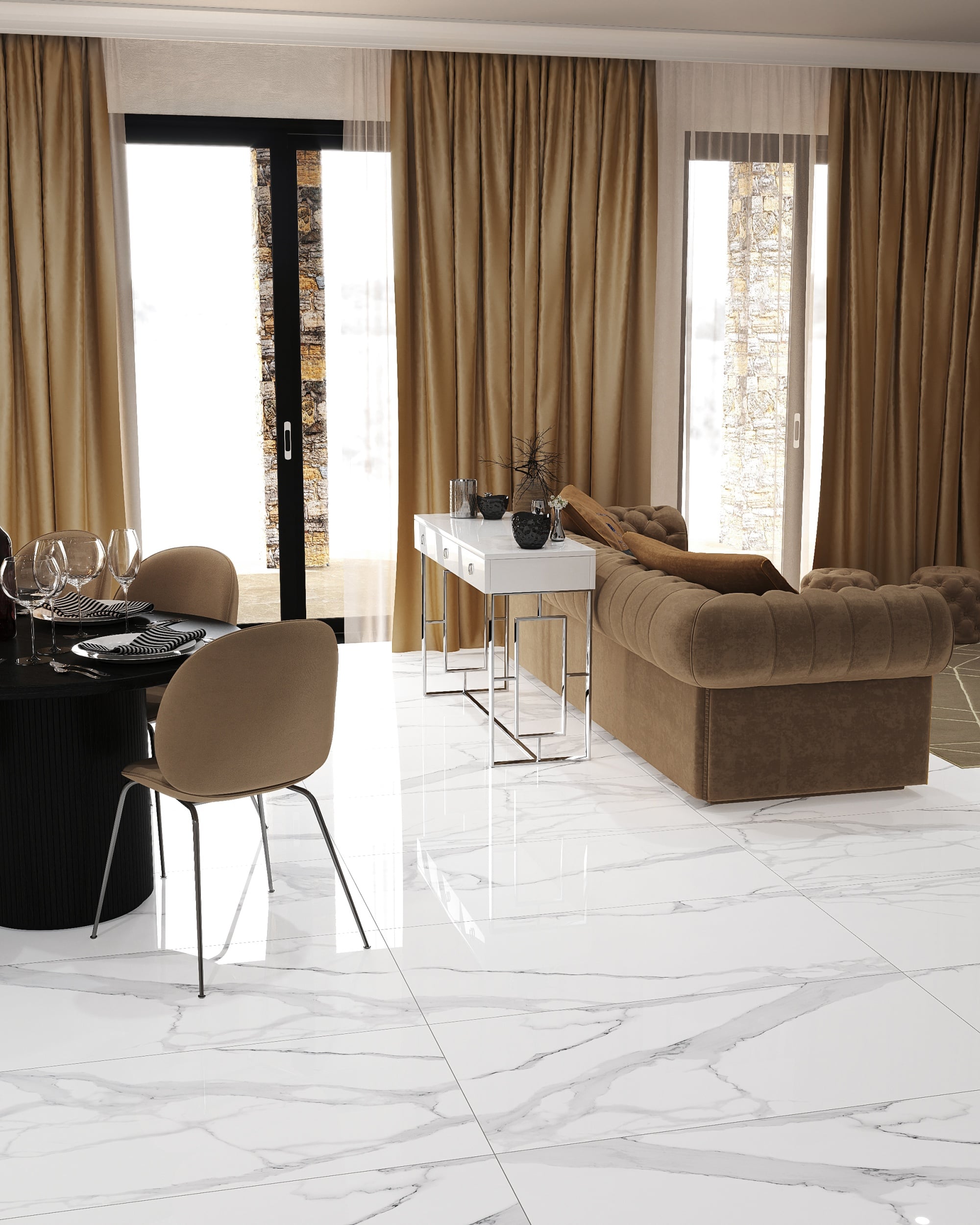 Statuario 80x160 Cube Ceramica