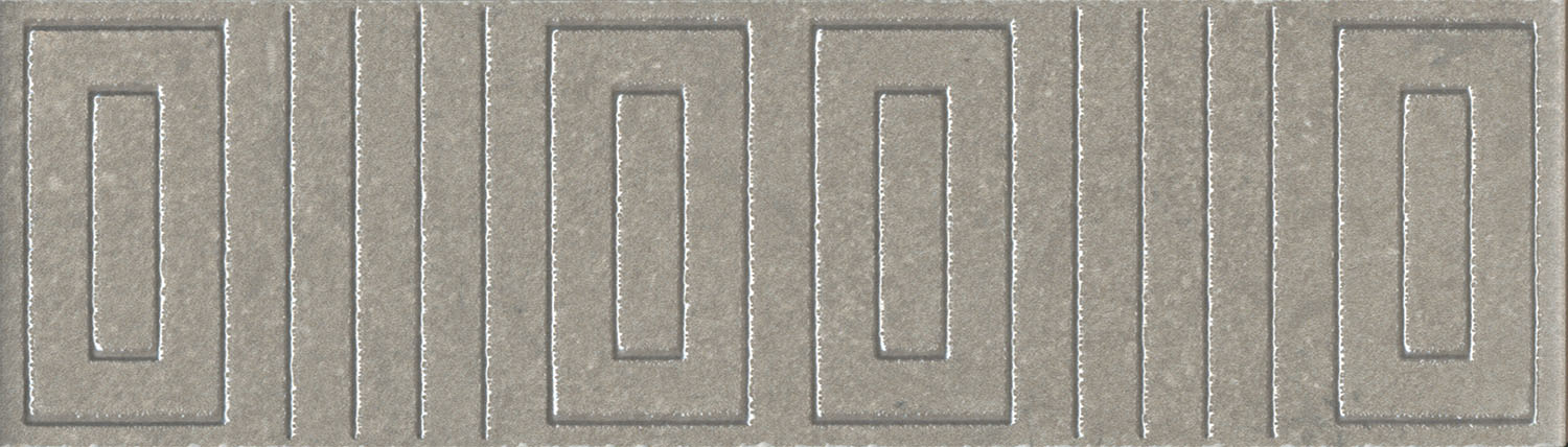 OS/B242/8343 Бордюр Матрикс серый 20х5,7 Kerama Marazzi