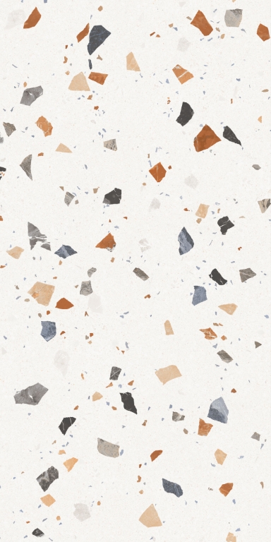 Terazo White Glister Carving 60x120 Casati Ceramica