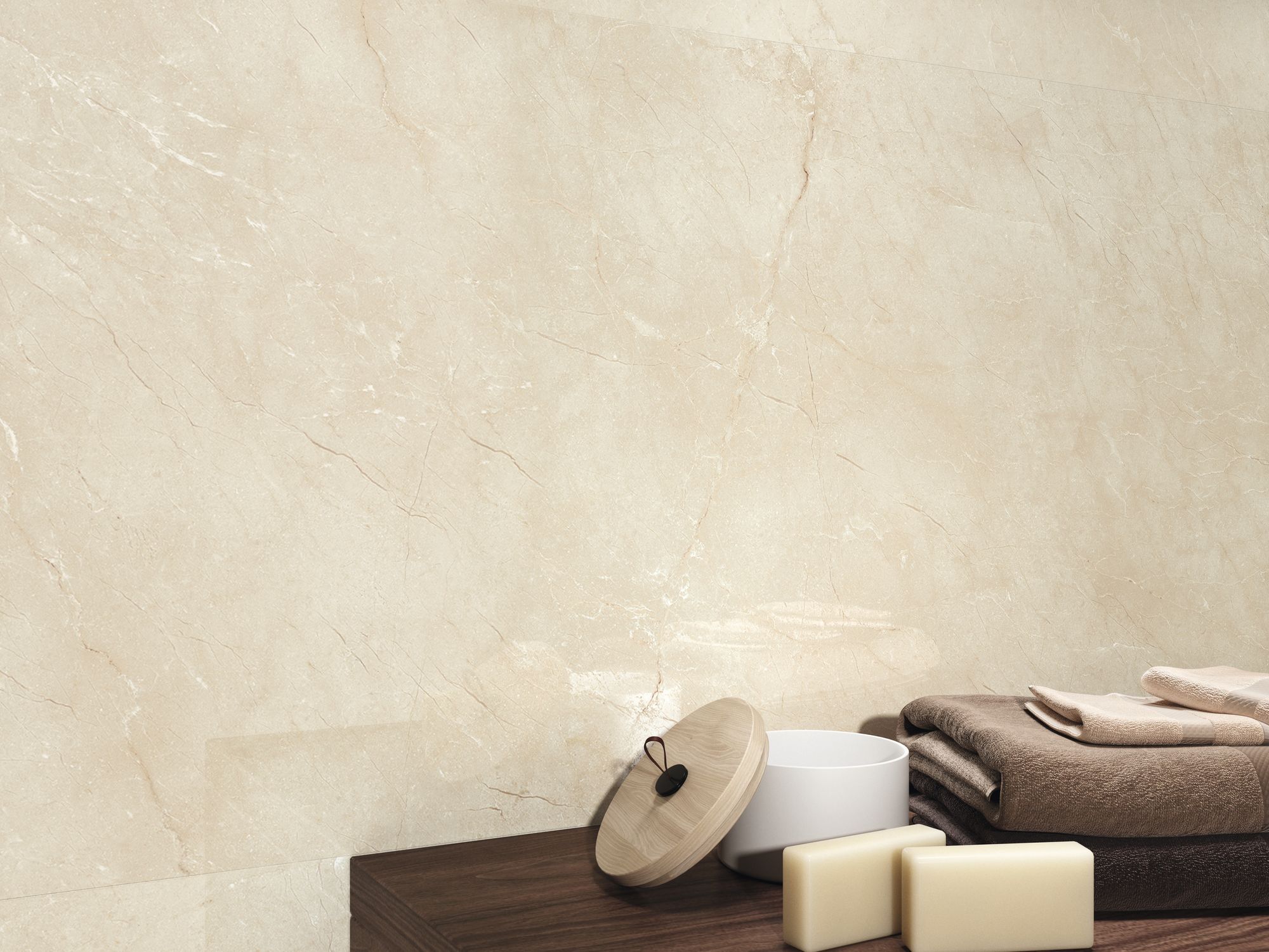 Cream Chamber Natural 120x120 Baldocer