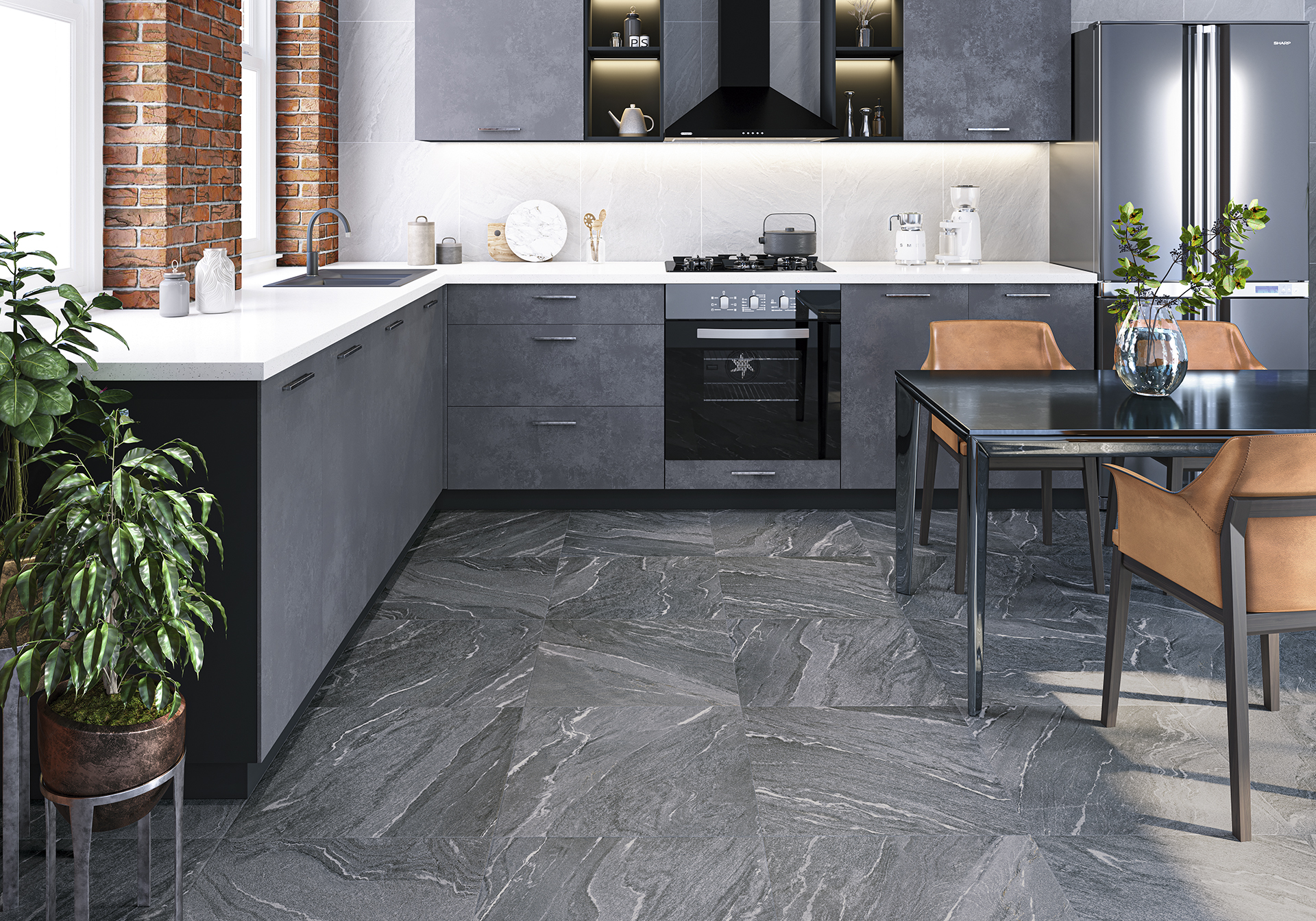 GFA57NXT70R (S) Nexstone Sugar 570*570*8.5 Alma Ceramica (Уралкерамика)