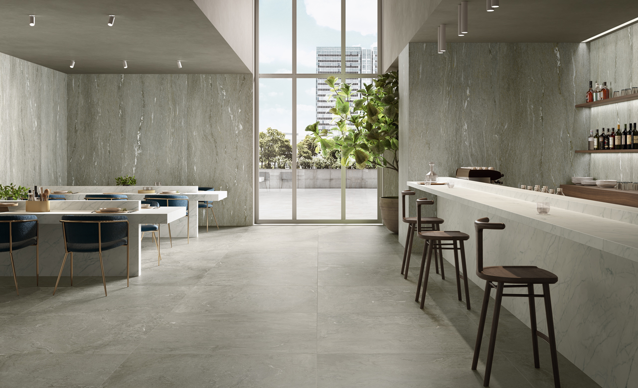 ALP002 Alpine Taupe Vein 3D Texture 60x120 Fondovalle