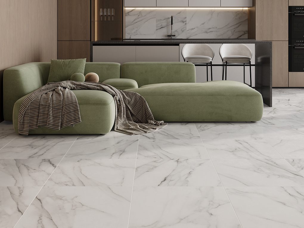 010400001264 Extra white белый PG 01 60х60 Gracia Ceramica
