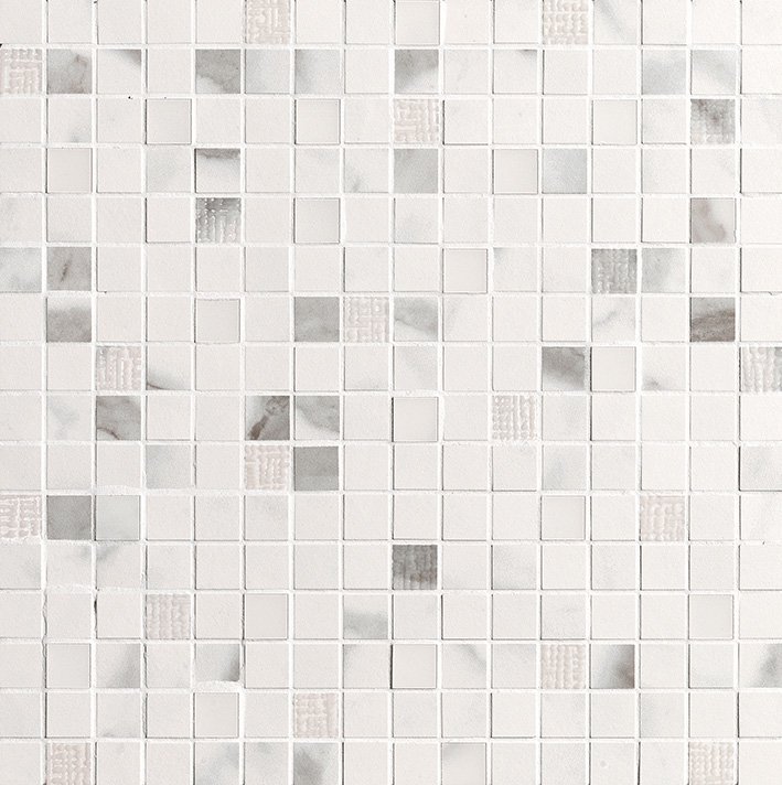 fRC1 Roma Stone Carrara Superiore Mosaico 30,5x30,5 FAP Ceramiche