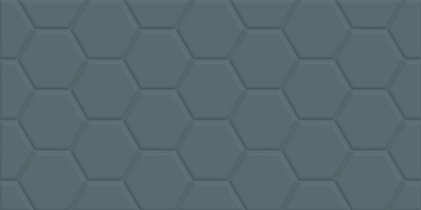 WT36EDW23 Edelweiss Hexagon Blue 300x600x9 New Trend