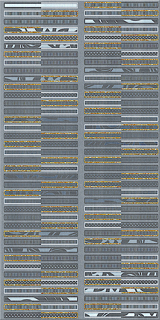 Декор Aura Atlantic Geometria 31,5x63 Azori